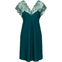 Lingadore Camisa de noite verde escuro
