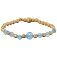 Alisia Anello Perlato Placcato Oro Con Giadeite Al4961.01.073.D Circuito 57 mm — Anello