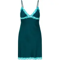 Lingadore Camisa de noite verde escuro