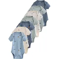 Next Macacão/Body opal / azul claro / verde pastel / offwhite