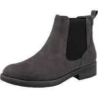 Tamaris Botas chelsea cinzento escuro