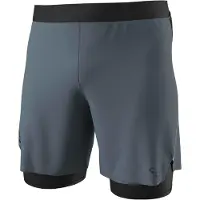 Dynafit - Vestuário trail corrida - Alpine Pro 2/1 Shorts M Cinder para Homem - Tamanho XL - Cinzento