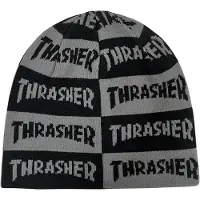 Thrasher Gorro Mag Checkered Skully