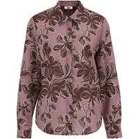 We fashion Blusa castanho / cinzento / rosa escurecido / branco