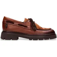 Hispanitas para mulher. BHI265185 Sapatos de Couro Newyork marrom (40), 1 a 3cm, Nenhum, Casual