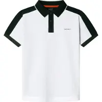 Hackett London para menino. HK5600033 Polo Members Col Block branco (9Años= 134cm), Casual, Algodão, Manga curta, moda infantil