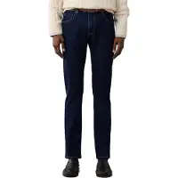 Hackett London para homem. HM2100182 Jeans Powerflex Rinse Wsh marinho (34/32), Azul, Casual, Algodão, Denim