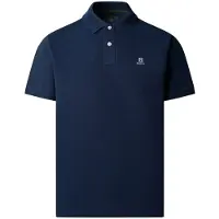 Hackett London para homem. HM5600241 Polo Logo marinho (XXL), Casual, Algodão, Manga curta