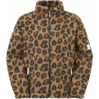 Picture - Marcas - Gypsi Zip Fleece Wild Spot Print para Mulher - Tamanho M - Castanho