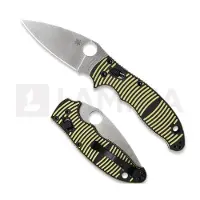 Spyderco Navalha Manix 2 Salt Yellow/Black G-10 MagnaCut