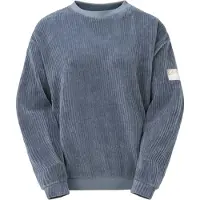 Picture Organic Clothing - Sweats - Laikko Crew Vintage Indigo para Mulher - Tamanho M - Azul