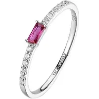 Brosway Anello Argento Zirconi Fancy Passion Ruby Fpr143 Circuito 50 Mm — Anello