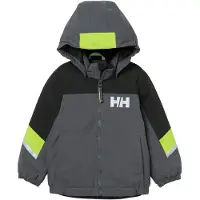 Helly Hansen unisex para criança. 40164 Jaqueta de esqui Rider cinzenta (3años= 98cm), Casual, Esportivo, Cinza, Poliamida, Neve, Ao ar livr