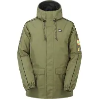Picture Organic Clothing - Casacos - Deeparka Jkt Grape Leaf para Homem - Tamanho L - Preto