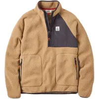 Passenger - Marcas - Offgrid 1/2 Zip Sherpa Fleece Biscuit para Homem - Tamanho S
