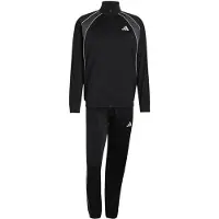 Adidas Fato de treino cinzento escuro / preto / branco