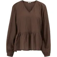 We fashion Blusa castanho
