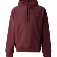 Carhartt WIP Sweatshirt 'American Script' vermelho vinho