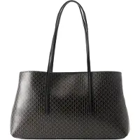 Calvin Klein Mala de ombro cinzento escuro / preto