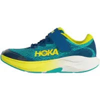 Hoka One One Sapatilha de desporto 'RINCON 4' navy / azul ciano / amarelo
