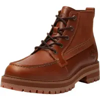 Timberland para homem. TB0A2MUQEM41 Botins de couro Britton Drive castanho (42), Marrom, 3 a 5cm, Cordão, Casual