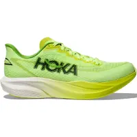 Hoka One One Sapatilha de corrida 'Mach 7' amarelo néon / verde claro / preto
