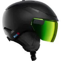 Atomic - Capacetes ski homem - Revent GT Amid Visor HD Photo Black para Unissexo - Tamanho 59-63 cm - Preto