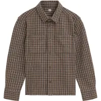 We fashion Camisa castanho / preto / branco