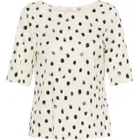 Inwear Blusa creme / preto
