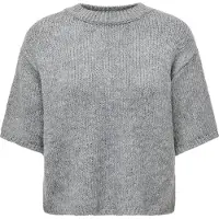 JDY Pullover 'JDYLINEA' cinzento