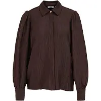 We fashion Blusa castanho escuro