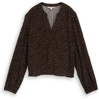 Tom Tailor DENIM Blusa bronze / preto