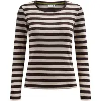 Numph Camisa 'MIXIE' creme / chocolate