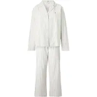 Tommy Hilfiger Underwear Pijama cinzento / offwhite