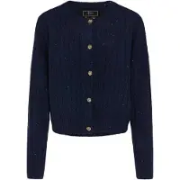 Faina Casaco de malha navy