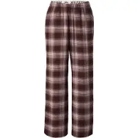 Hollister Calças de pijama ecru / azul / castanho / castanho claro