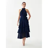 BWLDR Vestido de festa 'TONY' azul
