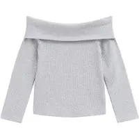 We fashion Camisola cinzento claro
