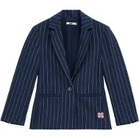 We fashion Blazer navy / bordeaux / branco