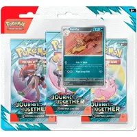 Pokémon Scarlet&violet Viajem Juntos Scrafty Pacote Com 3 Boosters Inglês