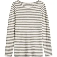 Marc O'Polo Camisa cinzento / branco