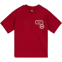 We fashion Camisola vermelho fogo / preto / branco