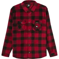 Quiksilver - Camisas - Venture Fleece Shirt Venture Polar Oxblood para Homem - Tamanho M