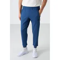 Tommy Life Calças de desporto 'Jogginghose' azulado