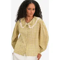 Big Dart Blusa limão / branco