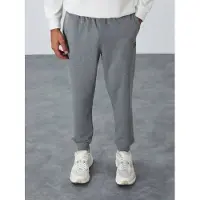Tommy Life Calças de desporto 'Jogginghose' cinzento