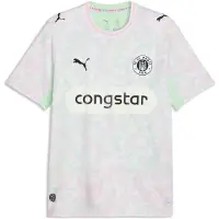 Puma Camisa funcionais menta / cor-de-rosa / preto / branco
