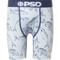 PSD Boxers 'Hooey Gulf' azul claro / azul escuro / branco