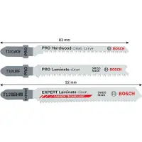 Bosch Conjunto De Lâminas De Serra Tico-tico Pro Laminate 15 Unidades