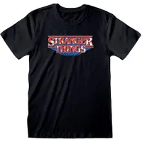 Heroes Inc Camiseta De Manga Curta Stranger Things Retro Logo